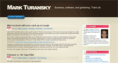 Desktop Screenshot of markturansky.com