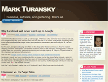 Tablet Screenshot of markturansky.com